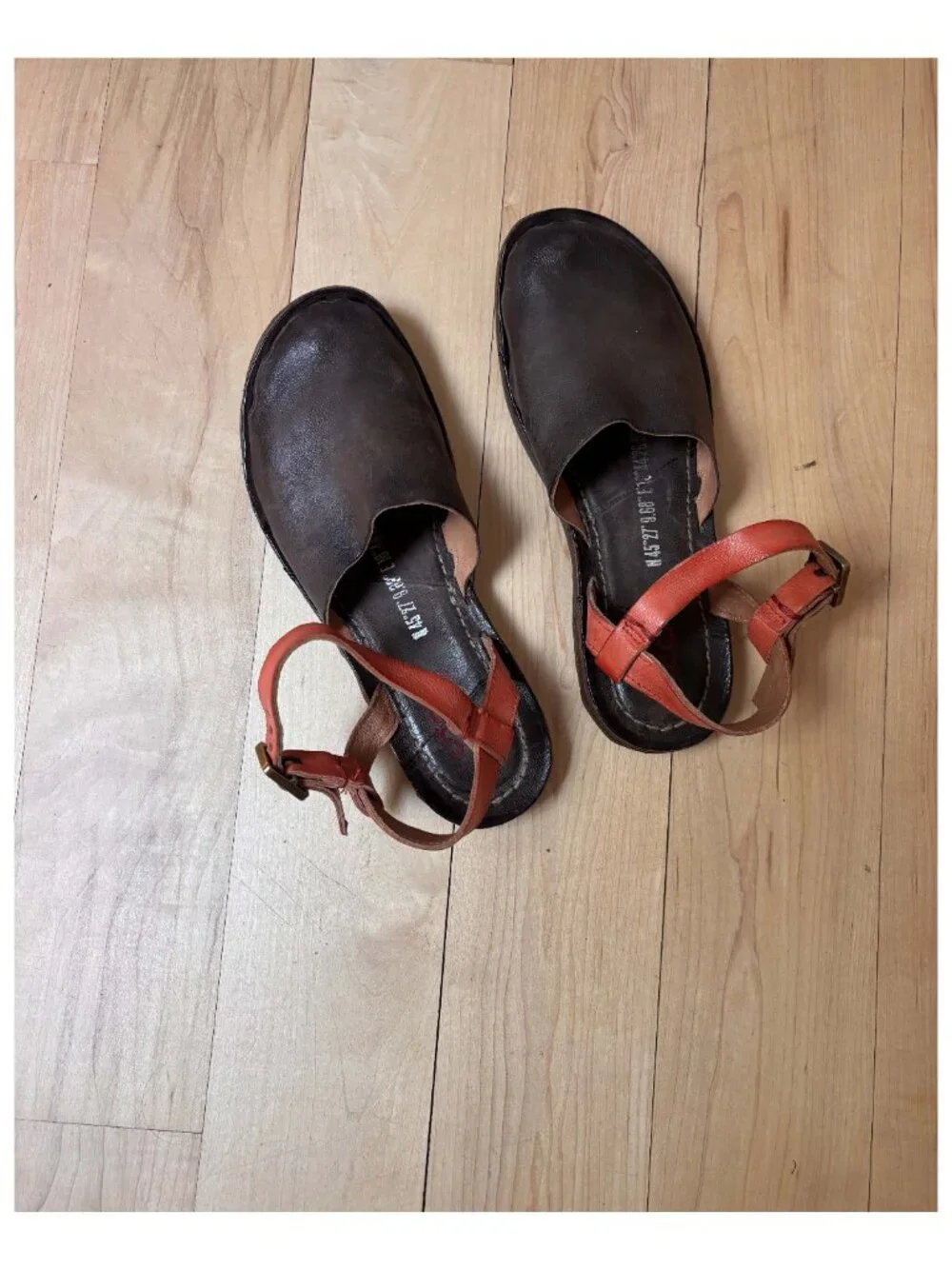 A.S.98 Rodrick Shoe, size 38, chocolate combo - Picture 6 of 6
